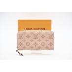 ★３日以内返品可★ LOUIS VUITTON ルイ ヴィトン M61868 マヒナ ジッピーウォレット マグノリア ピンク 長財布