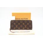 ☆安心の3大保証☆ Aランク ≪LOUIS VUITTON ルイ ヴィトン/ジッピーウォレット≫ M60742 モノグラム ポルトフォイユ クレマンス フューシャ