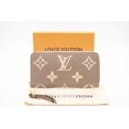 ショッピングVUITTON ★3日以内返品可★ LOUIS VUITTON ルイ ヴィトン M69794 ジッピーウォレット モノグラム アンプラント バイカラー トゥルトレール クレーム 財布