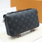 ショッピングLOUIS ★3日以内返品可★ LOUIS VUITTON ルイ ヴィトン M61698 モノグラム エクリプス ジッピーXL ブラック ラウンドファスナー長財布 美品