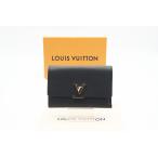 ショッピングVUITTON ☆安心の3大保証☆ ABランク ≪LOUIS VUITTON ルイ ヴィトン/三つ折り財布≫ M62157 ポルトフォイユカプシーヌ コンパクト ノワール ホットピンク