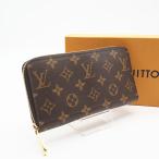★3日以内返品可★ LOUIS VUITTON ルイ ヴィトン M41859 モノグラム ジッピーウォレット フューシャ ラウンドファスナー長財布 美品
