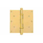 2枚入 BEST(ベスト)  No.2105 儀星蝶番 黄銅磨き (ネジ付) 102mm (コード2105-102ー2)