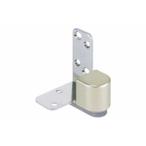 BEST(ベスト)  No.190WD ピンポイントヒンジ(枠支持タイプ) サテンニッケル (上下1組・ネジ付) (右) (コード190WD-1-1)