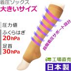 着圧ソックス 大きいサイズ 25〜27cm オープントゥ スタンダード style-CC4LS 日本製 All Gender カラー3色 紳士用 メンズ ユニセックス