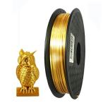 3Dプリンタ シルクゴールド フィラメントの ゴールド 1.75mm 0.5KG 金属の質感 金属色 金色(Gold) 3Dプリンター 用 フィラメントPLA ゴールド(真の金