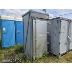  Mini контейнер б/у 0.4 цубо 0.7 татами 1.2 flat рис .. место простой house панэльный маленький магазин наружный used prefab container home склад место хранения временный 10005203-07
