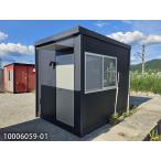 三協フロンテア 3m 2坪 ユニットハウス 中古 4畳 6.6平米 休憩所 簡易ハウス プレハブ小屋 屋外 used prefab container homes 倉庫 物置 10006059-01
