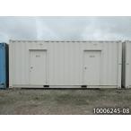 20ft контейнер 2 двери б/у 4.5 цубо 8.9 татами 14.7 flat рис мотоцикл гараж офисная работа место склад место хранения магазин временный 10006245-08