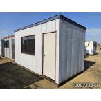 ショッピングミニマリスト 4.5m 3.1坪 ユニットハウス 中古 6.2畳 10.3平米 休憩所 簡易ハウス プレハブ小屋 屋外 used prefab container homes 倉庫 物置 10007221-01