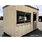 3.6m 2坪 ユニットハウス 中古 4畳 6.6平米 スーパーハウス 休憩所 簡易ハウス プレハブ小屋 屋外 事務所 倉庫 物置 店舗 仮設 休憩室 10007994-01