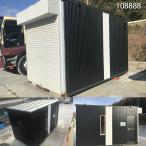  б/у единица house б/у панэльный б/у контейнер 3.86m 2.1 цубо 4.3.8.3 flat рис гараж мотоцикл гараж super house офисная работа место место хранения магазин [108888]