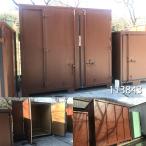  б/у контейнер б/у панэльный б/у единица house дешевый обновленный распродажа 2.4mume темно синий широкий kakao Brown склад место хранения контейнер 113843