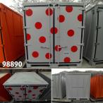 98890 б/у дешевый обновленный распродажа контейнер склад место хранения pop полька-дот красный 