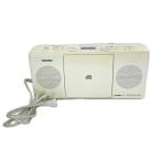 TOSHIBA Toshiba AUX стерео радио TY-C24 белый широкий FM