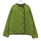 ALPHA INDUSTRIES INCaru искатель -тактный Lee z длинный рукав стеганная куртка хаки подкладка женский б/у одежда б/у 