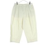  не использовался UNIQLO U Uniqlo You pala Shute укороченные брюки XXL бежевый женский б/у одежда б/у 