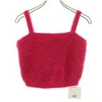  не использовался SLY Sly мохнатый bare top F Pink Lady -s б/у одежда б/у 