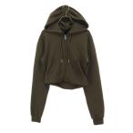 ZARA Zara короткий тренировочный Zip Parker S Brown женский б/у одежда б/у 