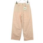  не использовался UNIQLO : C Uniqlo si- широкий Denim брюки w25 Pink Lady -s б/у одежда б/у 