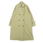 MUJI Muji Ryohin длинный рукав пальто с отложным воротником M бежевый женский б/у одежда б/у 