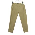  не использовался UNIQLO Uniqlo лодыжка брюки M бежевый женский б/у одежда б/у 
