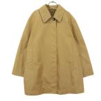 UNIQLO U Uniqlo You длинный рукав пальто с отложным воротником L оттенок бежевого женский б/у одежда б/у 