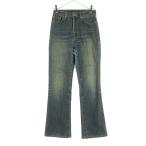 EDWIN Edwin flair Denim брюки M оттенок голубого женский б/у одежда б/у 