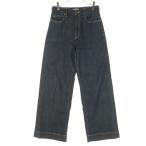 PLST плюс te распорка широкий Denim брюки M индиго женский б/у одежда б/у 