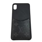 ** LOUIS VUITTON Louis Vuitton iPhone кейс Xs Max монограмма Eclipse M67428 бампер кейс только немного царапина . загрязнения есть 