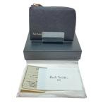 ** Paul Smith Paul Smith чехол для проездного билета P782 черный 990 с коробкой чехол для пропуска кошелек для мелочи . ячейка для монет заметная царапина . загрязнения нет 