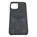 ** LOUIS VUITTON Louis Vuitton монограмма * Eclipse iPhone11 pro M69094 б/у товар царапина . загрязнения есть 