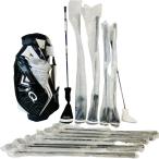 ** Bridgestone Bridgestone TOUR STAGE Tour Stage ViQ 13шт.@ Golf Club caddy bag комплект не использовался . близкий 