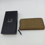 ◎◎ dunhill ダンヒル ラウンドファスナー 長財布 DU21R2180LT231R キャメル 傷や汚れあり