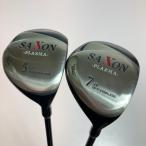 ** SAXON PLAZMA Saxo n плазма 5FW 7FW Fairway Wood 2 шт. комплект Flex S царапина . загрязнения есть 