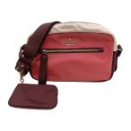 ◎◎ Kate Spade ケイトスペード バイカラー ショルダーバッグ カメラバッグ K4621 ピンクマルチ やや傷や汚れあり