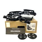 ◎◎ SALOMON サロモン スノーボード ビンディング salomon RHYTHM 22-23年モデル L41777400 ブラック 箱付 やや傷や汚れあり