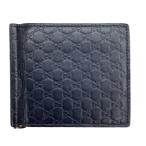 GUCCI Gucci футляр для карточек 544478 темно-синий немного царапина . загрязнения есть 