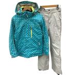 DESCENTE Descente женский зимняя одежда выставить верх и низ в комплекте SIZE 9 номер Sky голубой немного царапина . загрязнения есть 