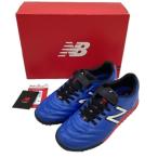!! NEW BALANCE новый * баланс Kids футбол обувь SIZE 22cm JSCTTCO1 голубой заметная царапина . загрязнения нет 