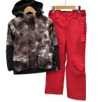 PHENIX Phoenix Kids ребенок мужчина лыжи одежда комбинезон SIZE 140cm серый × красный немного царапина . загрязнения есть 