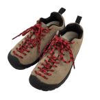 ショッピングスウェード KEEN キーン JASPER 1004347 スウェード スニーカー SIZE 24.5cm ベージュ やや傷や汚れあり