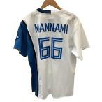 !! FIGHTERS Япония ветчина Fighter z официальный форма . номер 66 десять тысяч волна средний правильный SIZE M белый немного царапина . загрязнения есть 