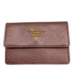 PRADA Prada женский футляр для визитных карточек футляр для карточек розовый немного царапина . загрязнения есть 