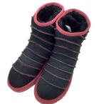 estacion エスタシオン レディース ムートンブーツ SIZE L ブラック やや傷や汚れあり