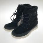** SORELsoreru Youth Explorer cozy защищающий от холода ботинки 21cm корпус только NY4894-010 черный заметная царапина . загрязнения нет 