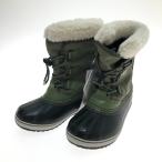 ** SORELsoreru боты You to упаковка нейлон вода устойчивый 20cm NY1962-371 хаки заметная царапина . загрязнения нет 