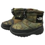 ## THE NORTH FACE The North Face Kids ботинки 16cm K Nuptse Bootie Logo Short SE NFJ52281 TF утка принт × черный заметная царапина . загрязнения нет 