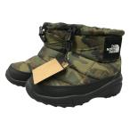 ## THE NORTH FACE The North Face Kids ботинки 18cm K Nuptse Bootie Logo Short SE NFJ52281 TF утка принт × черный заметная царапина . загрязнения нет 