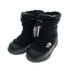 ショッピングブーティー □□ THE NORTH FACE ザノースフェイス ヌプシ ブーティー 防寒ブーツ 20cm NFJ52171 ブラック 目立った傷や汚れなし